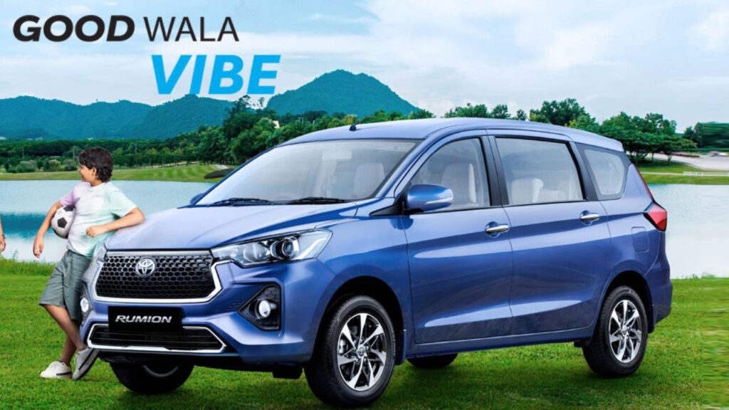 Toyota Rumion 7 Seater price
