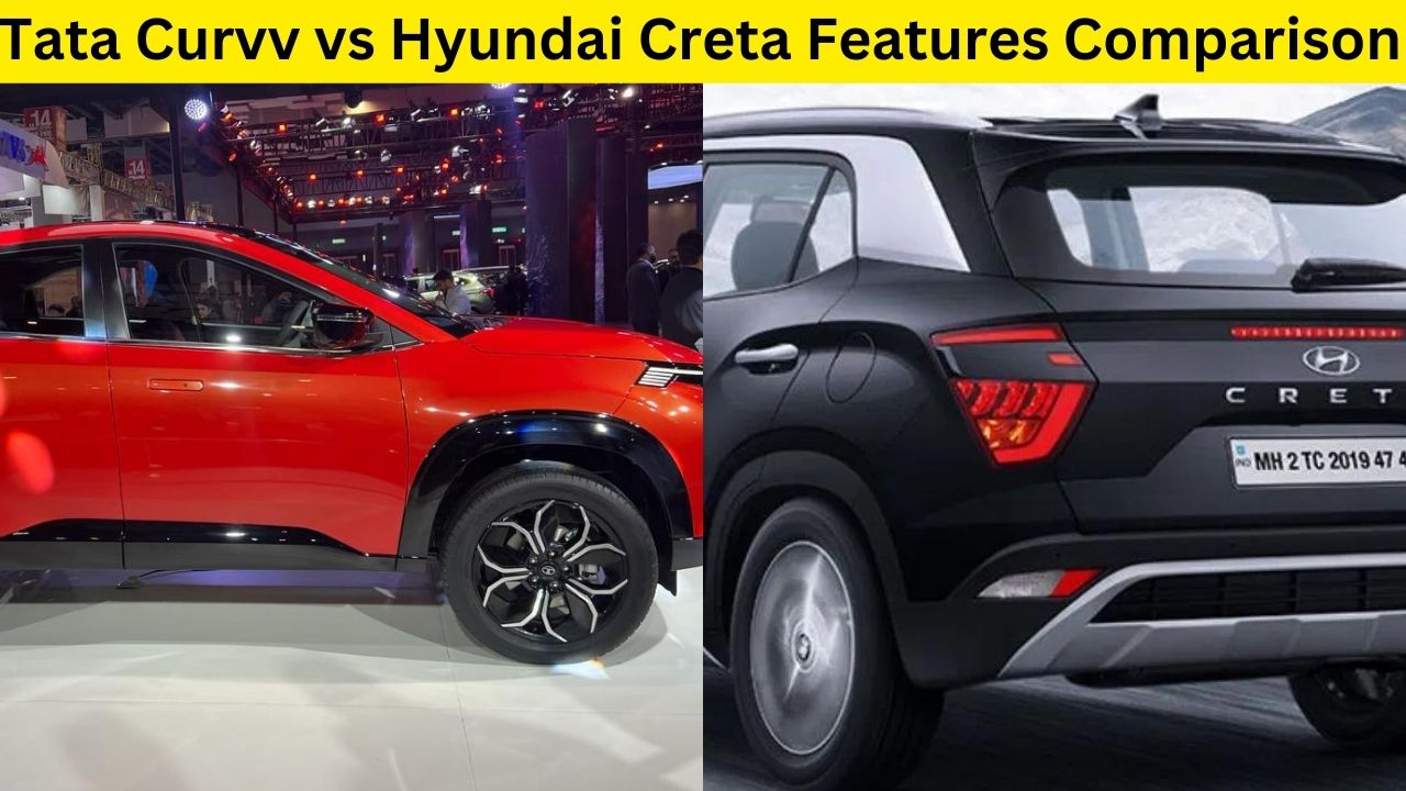 Tata Curvv and Hyundai Creta Features Comparison