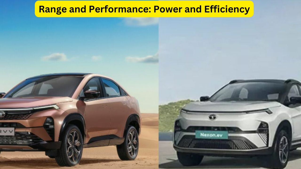 Tata Curvv EV vs Nexon EV Features Comparison