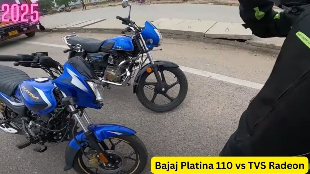 Bajaj Platina 110 vs TVS Radeon
