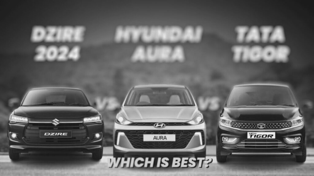 Dzire Vs Amaze Aura Tigor