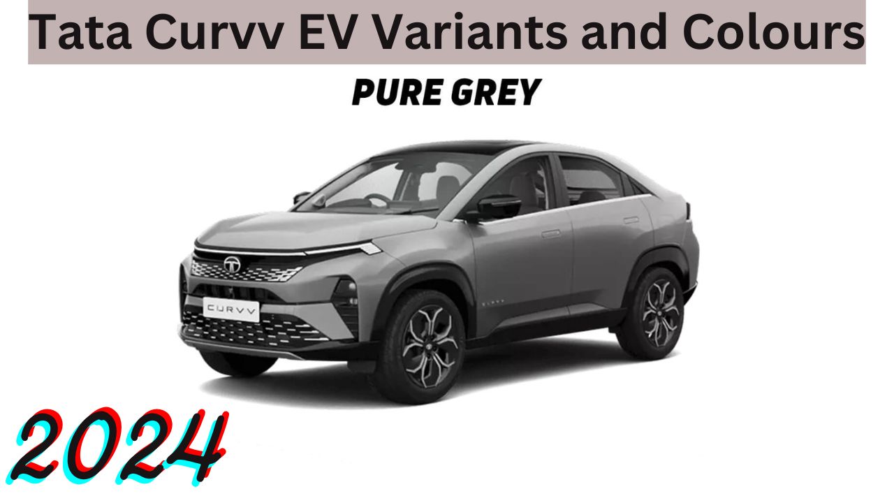 Tata Curvv EV Variants and Colours