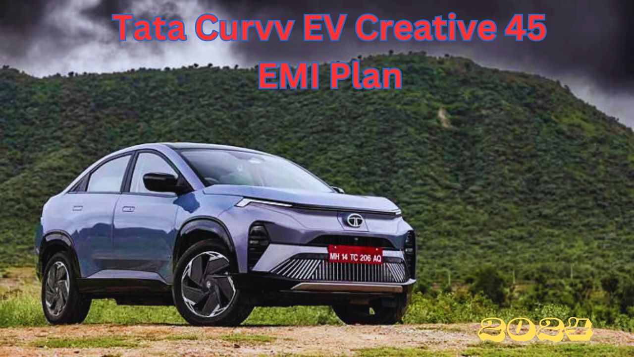 Tata Curvv EV Creative 45 EMI down payment