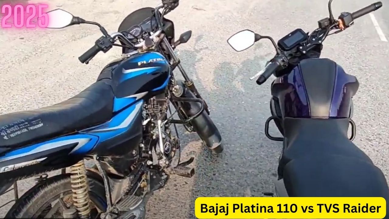 Bajaj Platina 110 vs TVS Raider Comparison