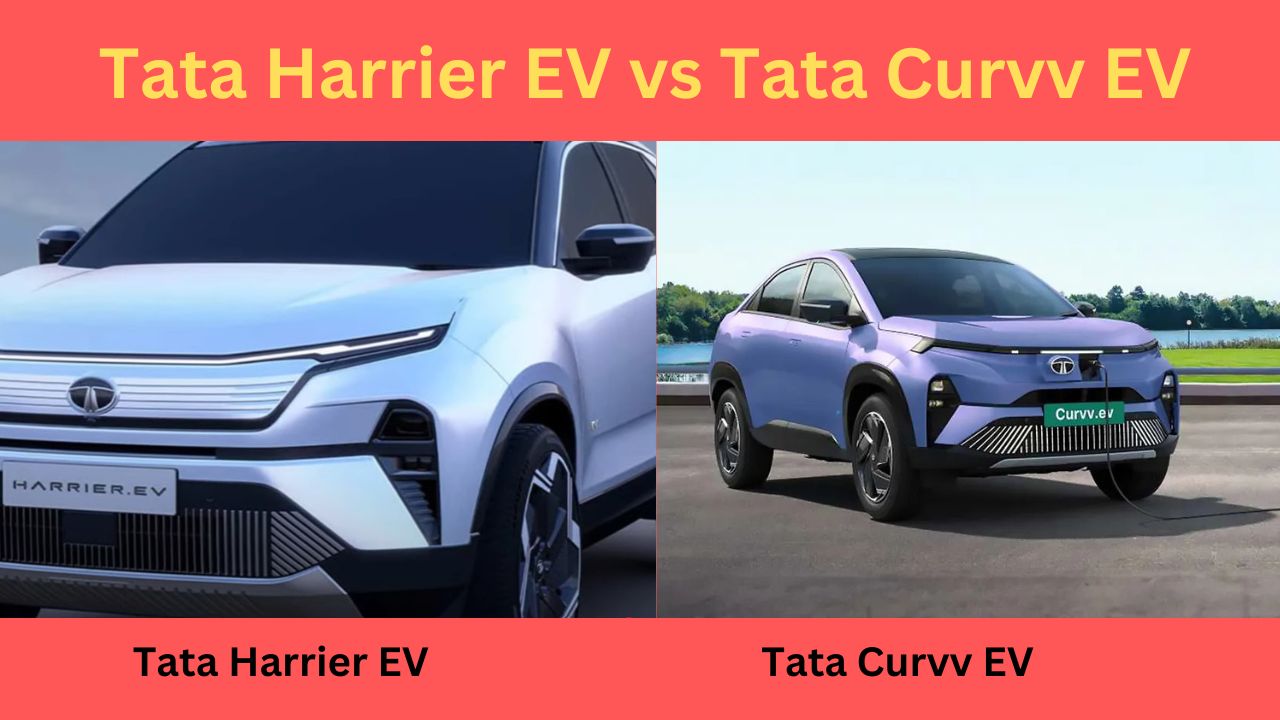 Tata Harrier EV vs Tata Curvv EV